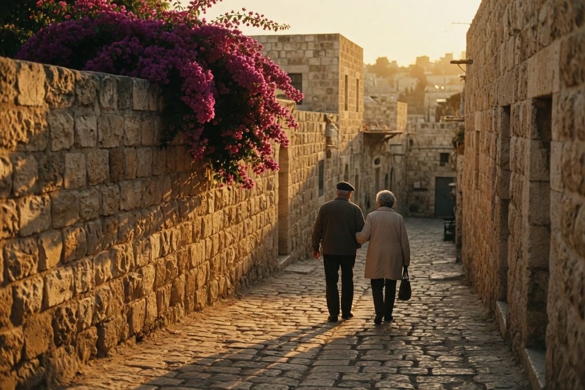 Jerusalem stone street